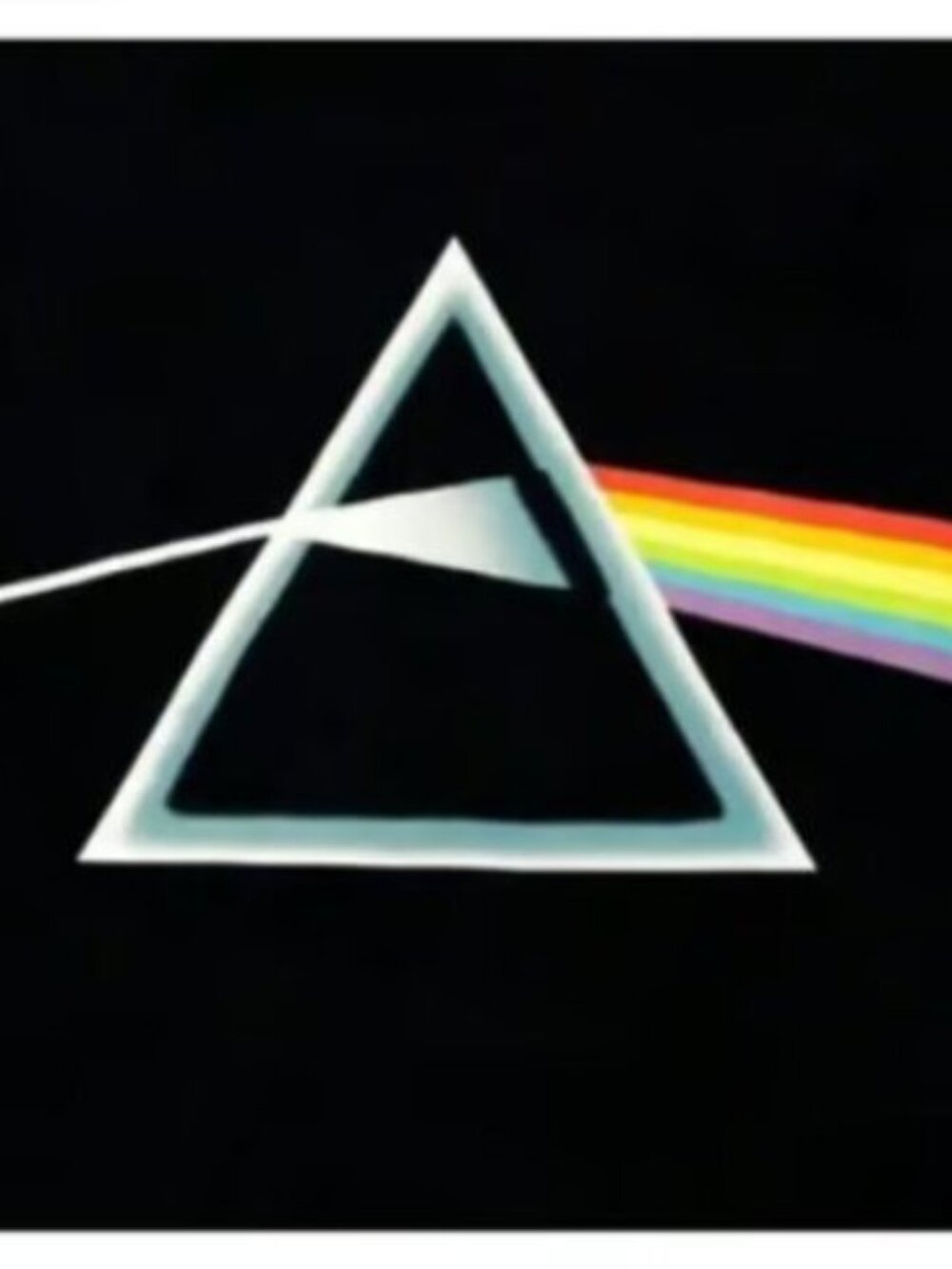 Pink Floyd 3D Dark Side Of The Moon Tapestry ~100% Cotton ~30” x 45” ~Brand New!